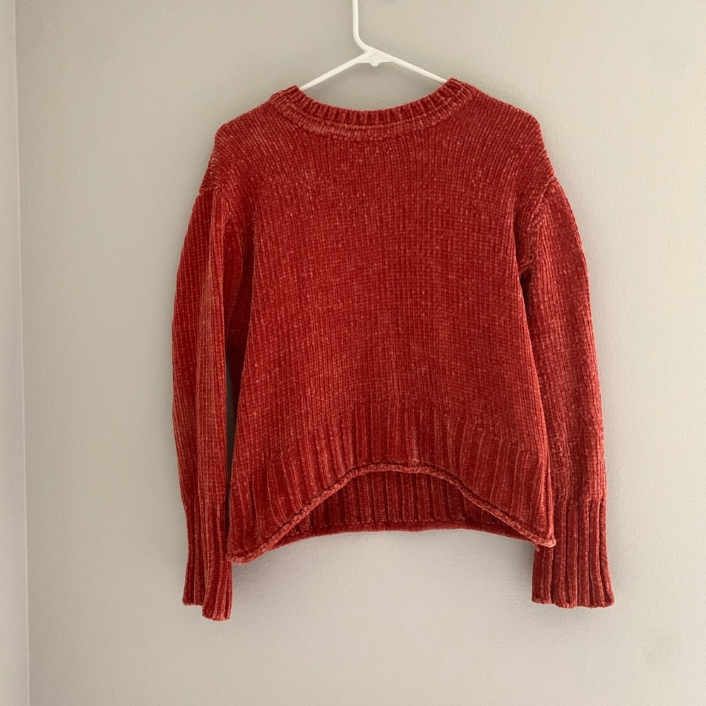 Red sweater